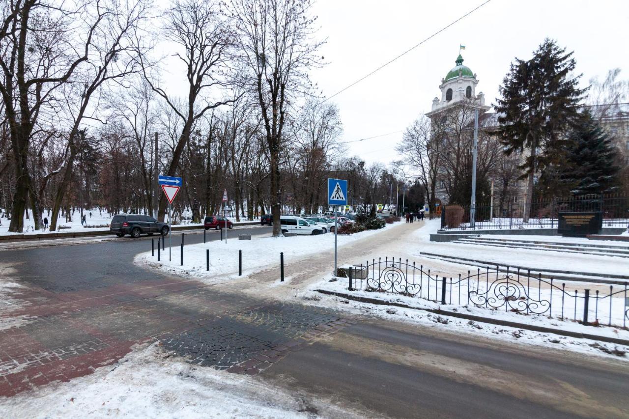 Alfa Apartments Franko University Lviv Bagian luar foto